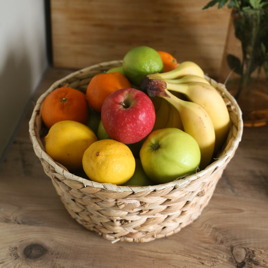 Water Hyacinth Fruit Basket