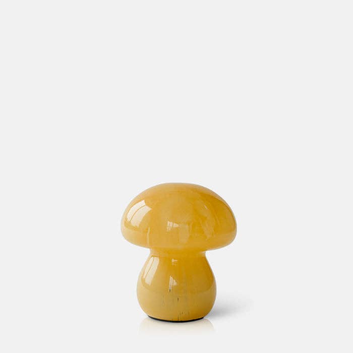 Abigail Ahern Mushroom LED Lamp in Mango