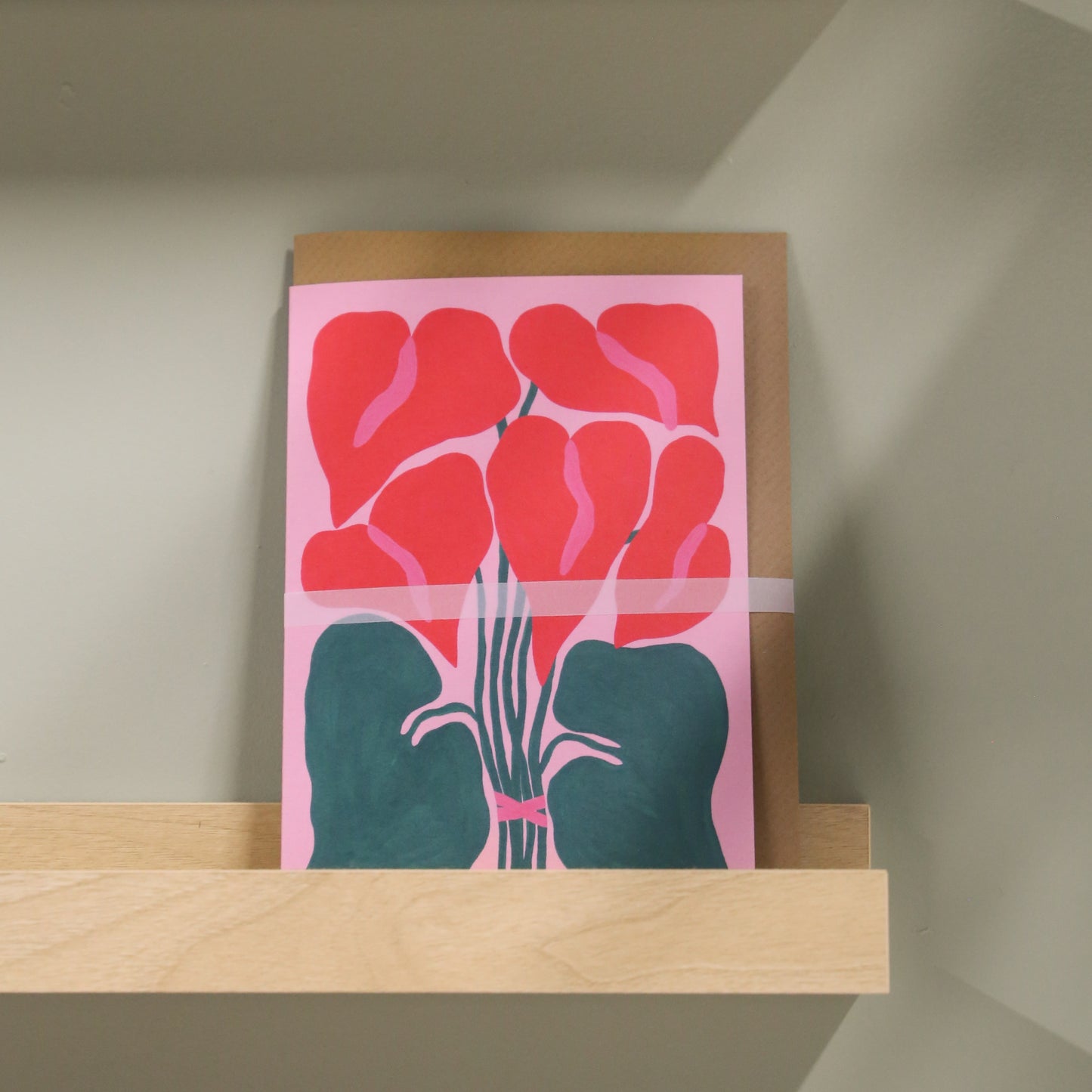 Laceleaf Greetings Card