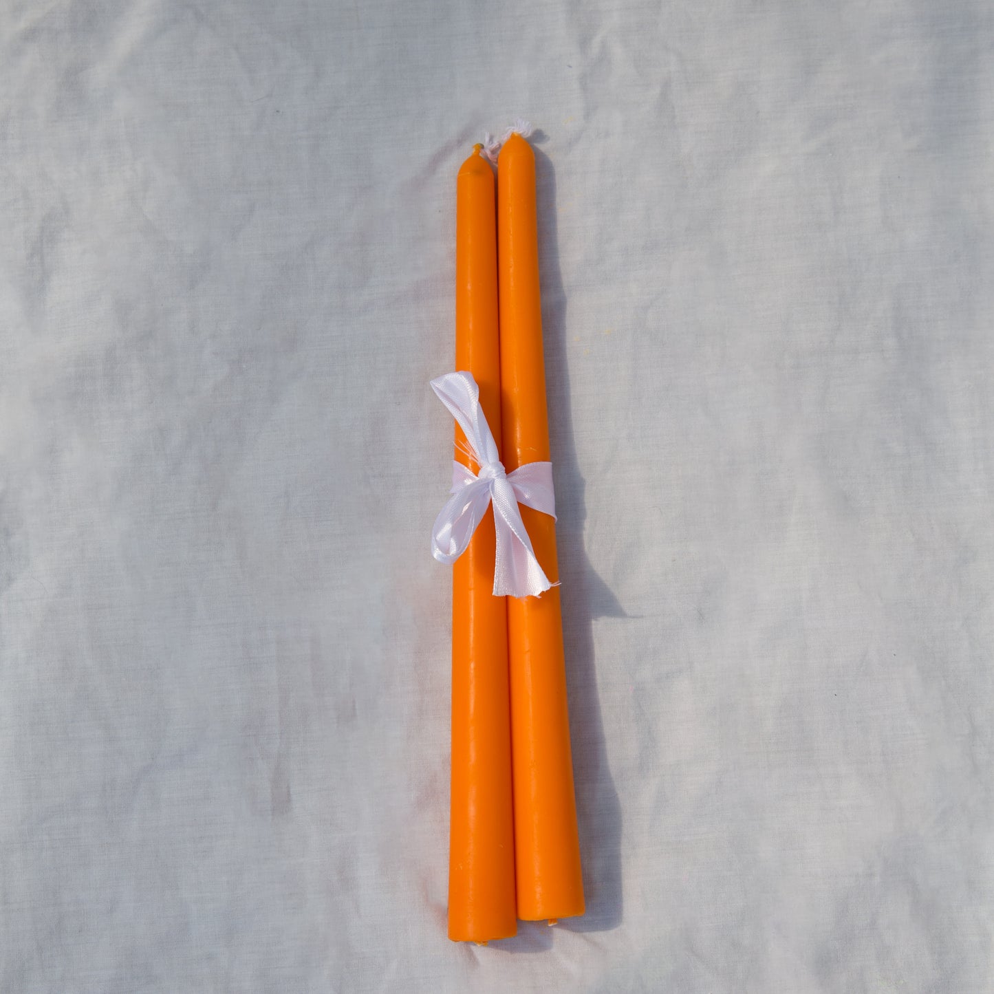 Coconut Wax Taper Candle in Various Colours