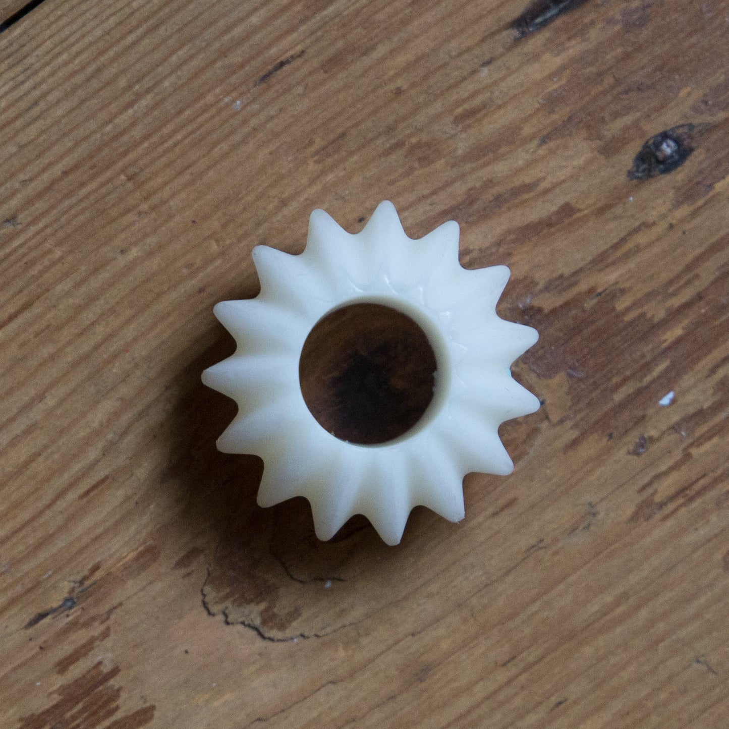 Stacking Candle Fan Wax Melt Decoration for Taper Candle