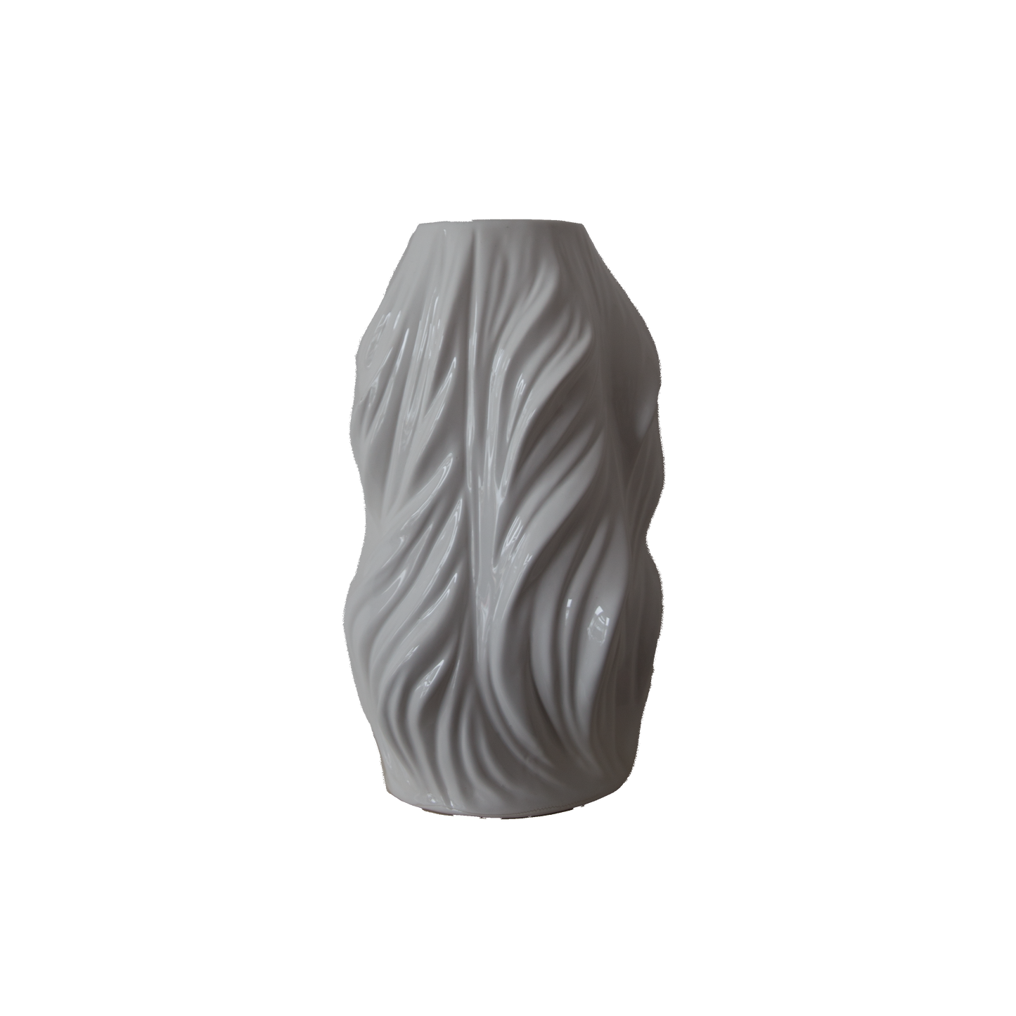 Bloomingville Sanak Vase in White Ceramic