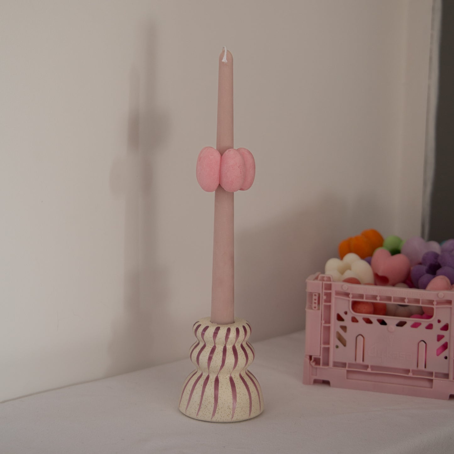 Stacking Candle Coco De Mer Wax Melt Decoration for Taper Candles