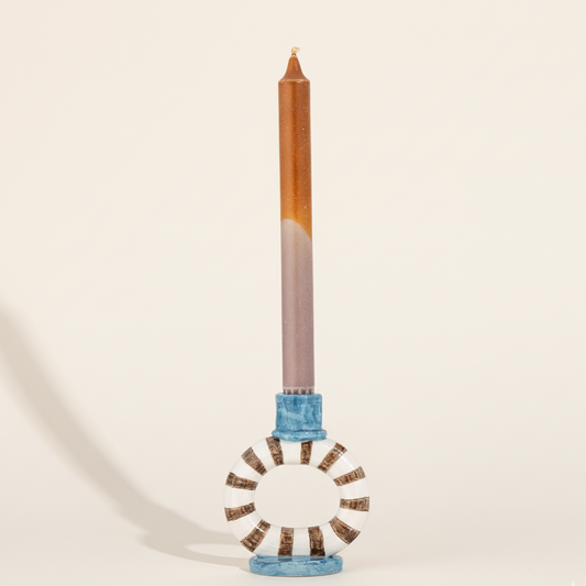Bloomingville Tacana Striped Candle Holder