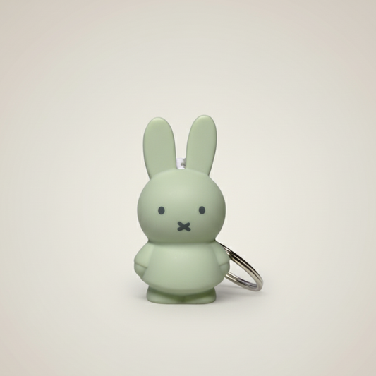 Miffy Keyring in Eucalyptus Green