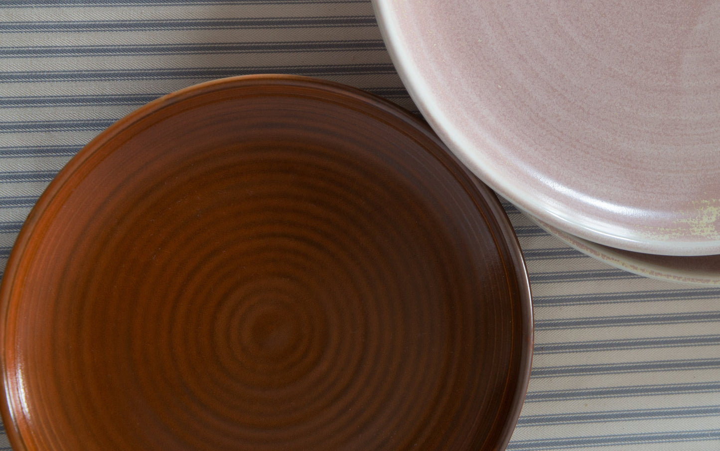 Side Plate in Burnt Orange