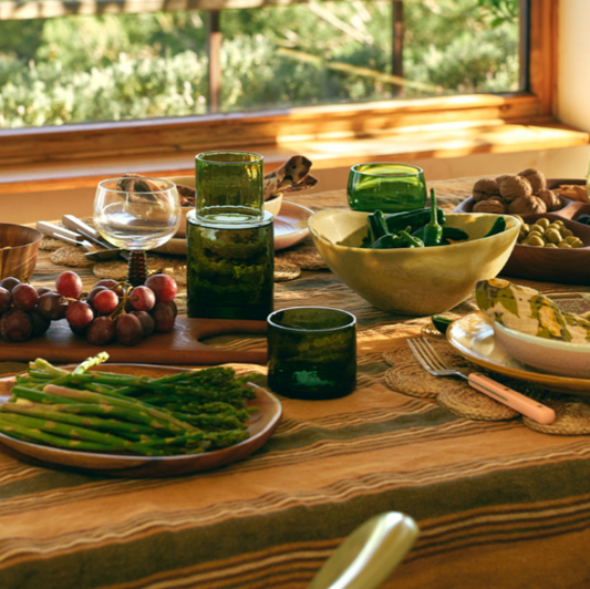 Drinking Glass in Green