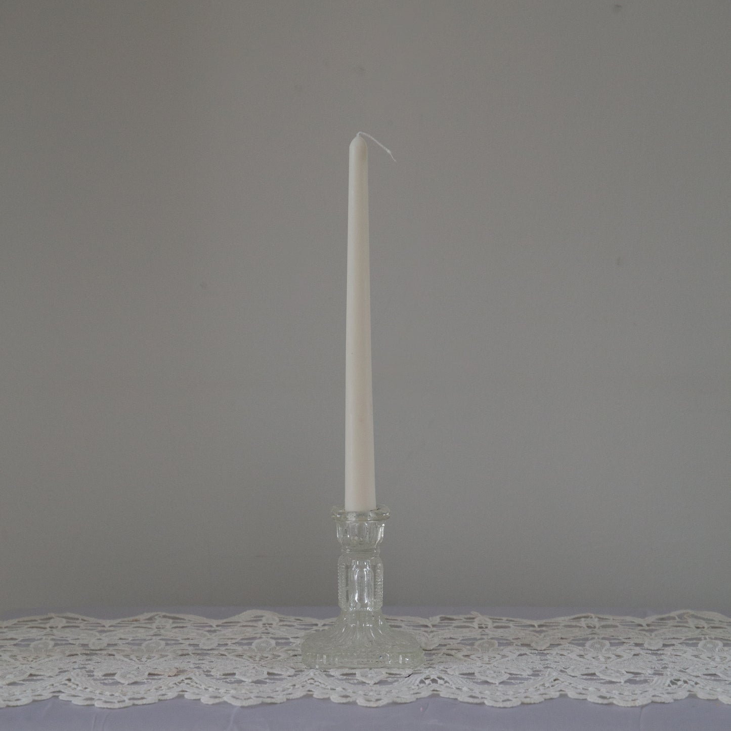 Coconut Wax Taper Candle in Various Colours