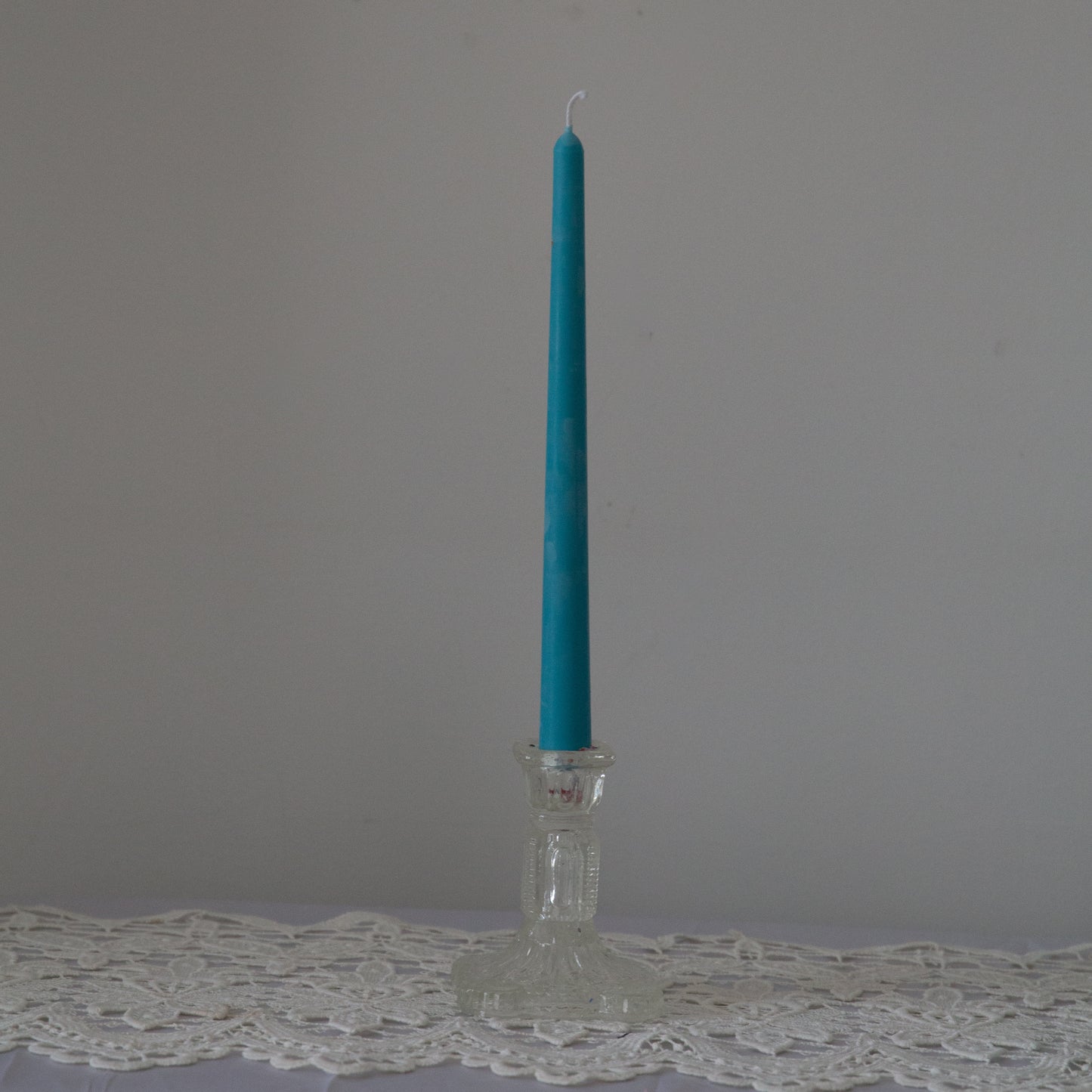 Coconut Wax Taper Candle in Various Colours