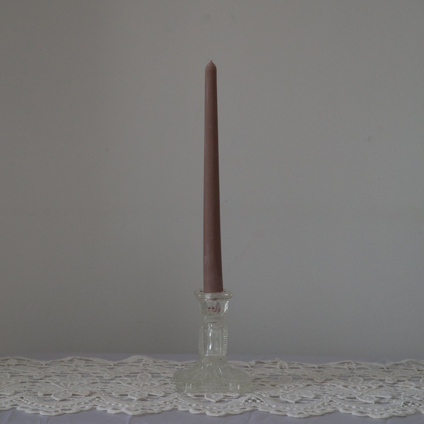 Coconut Wax Taper Candle in Various Colours