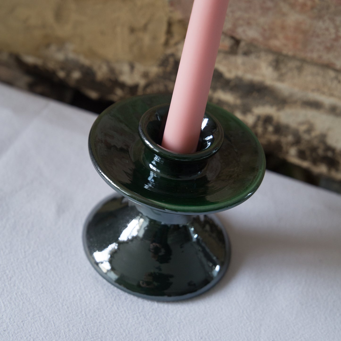 Roca Caus Traditional Ceramic Candle Holders in Various Sizes