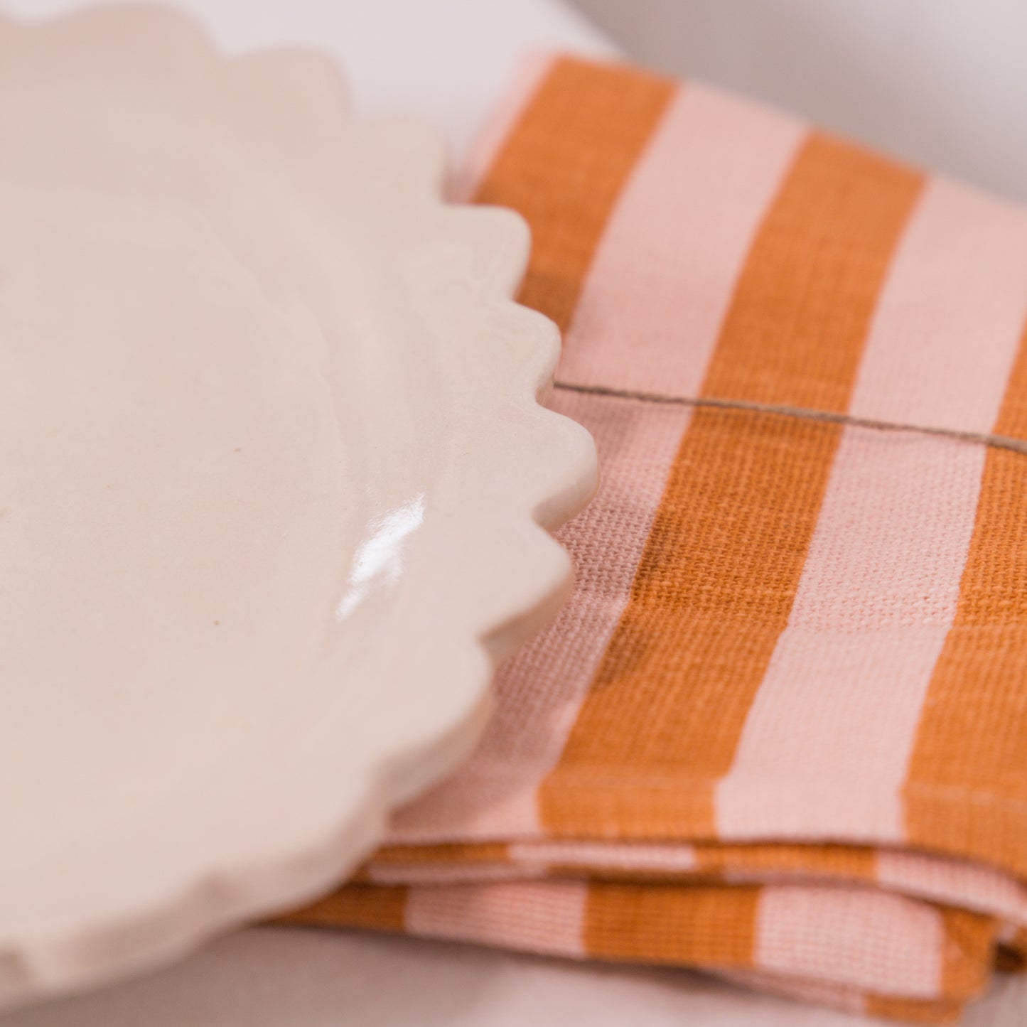 Bohemia Design Jaipur Stripe Napkin in Two Colours
