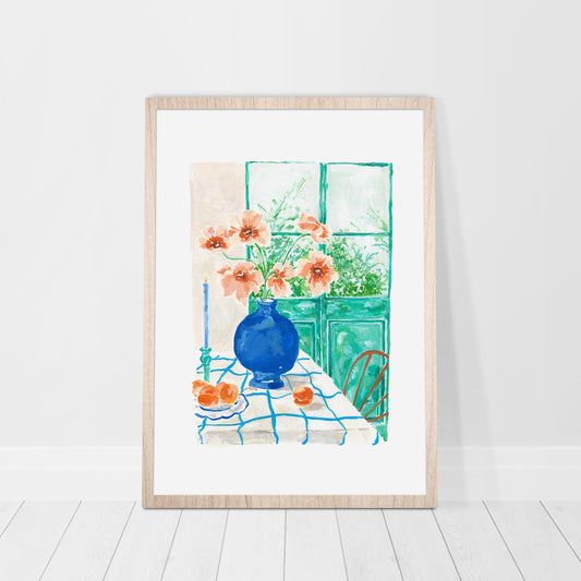 Rose Jocham Indoor Outdoor Art Print in A4