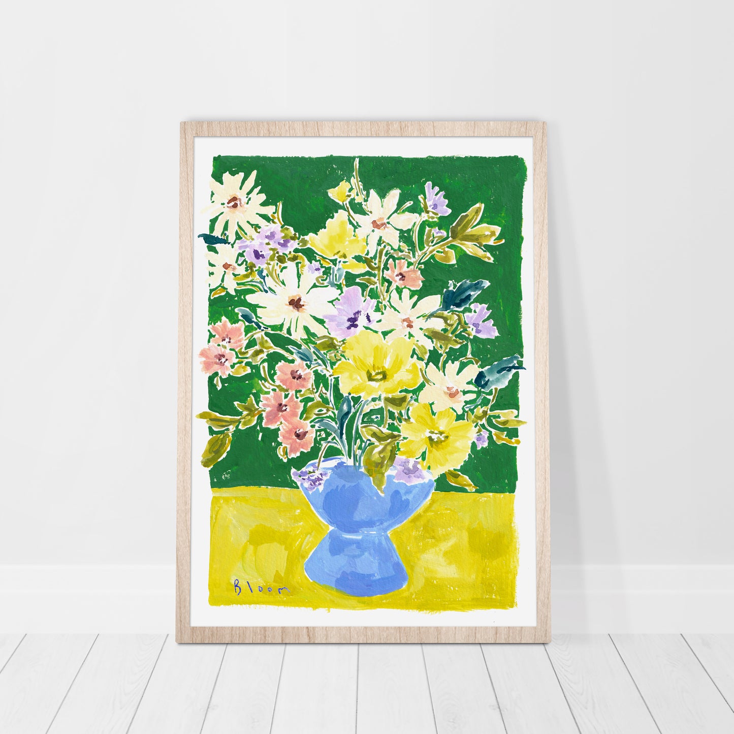 Rose Jocham Bloom Art Print in A4