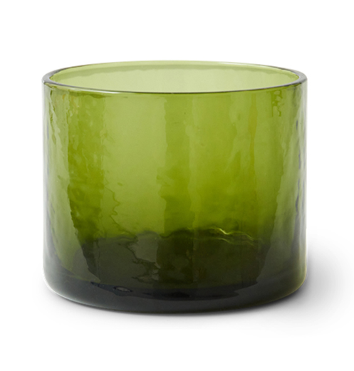 HKLIVING Tube Glass in Blush or Olive