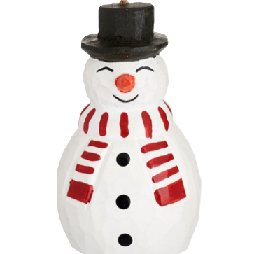 Sass & Belle Wooden Snowman Christmas Decoration