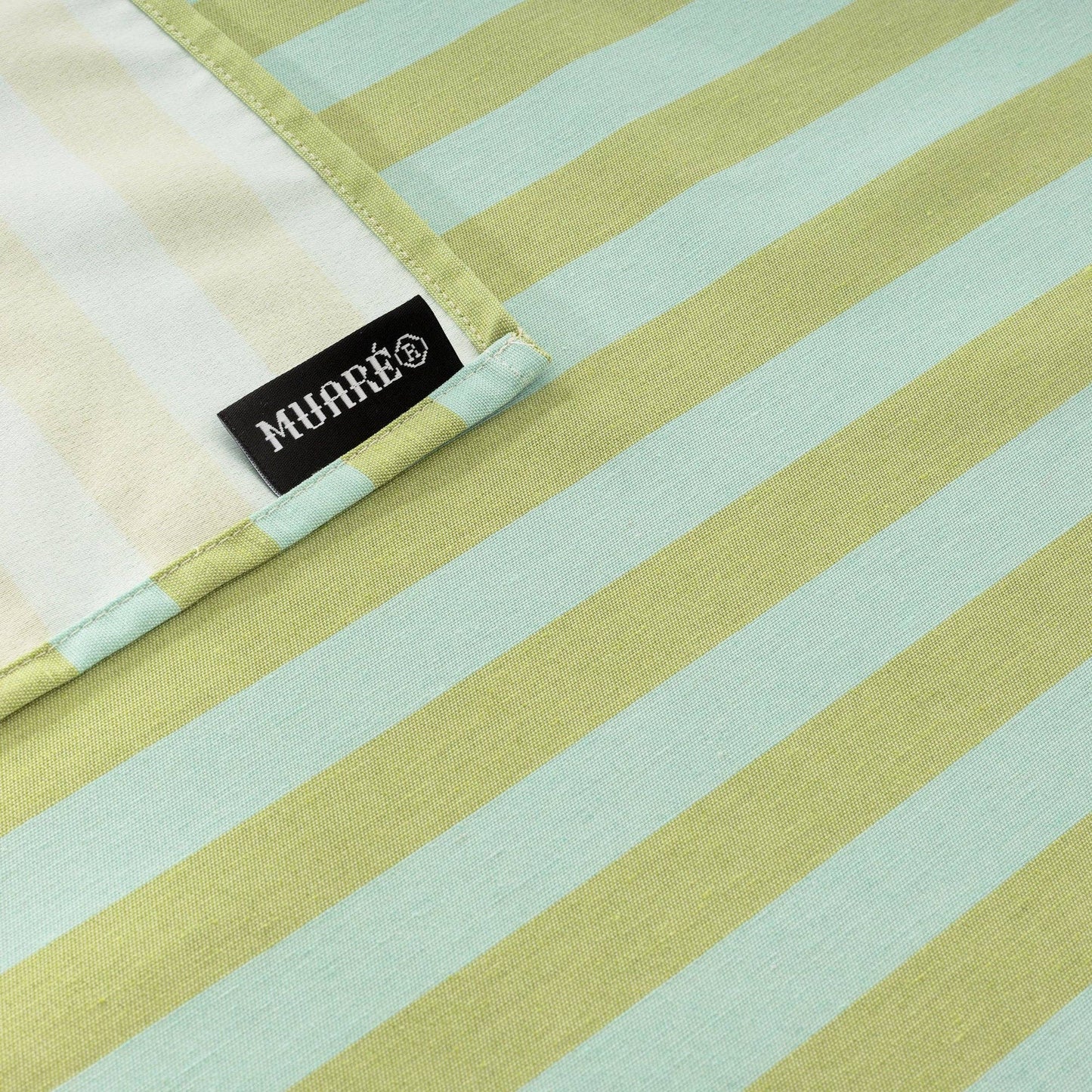 SG Hogar Jacquard Tablecloth in Pistachio and Turquoise