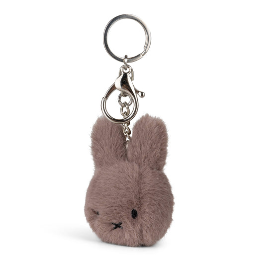 Miffy Fuzzy ECO Keyring in Taupe