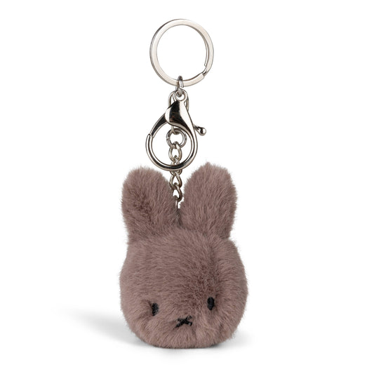 Miffy Fuzzy ECO Keyring in Taupe