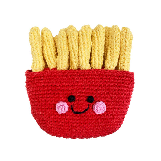 Crochet Baby Rattle Food in Various