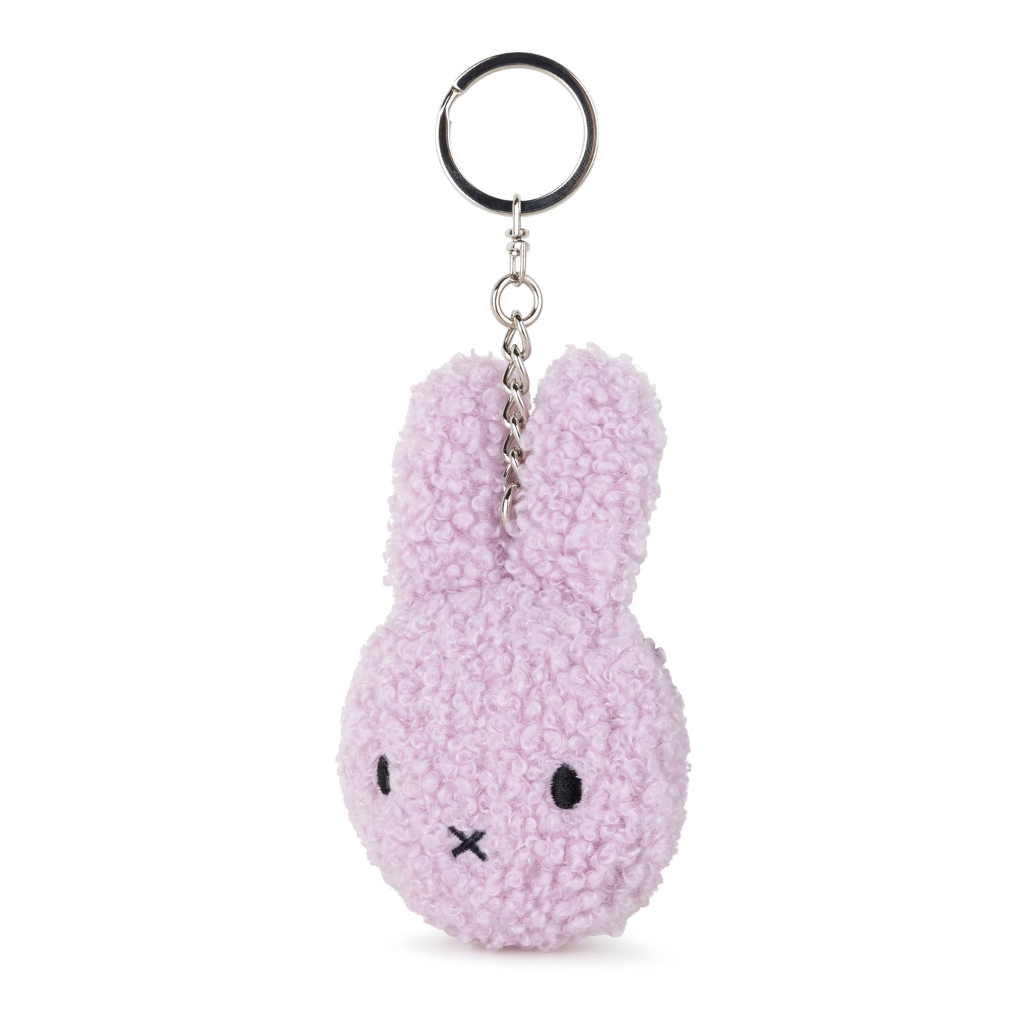 Miffy 100% Recycled Tiny Teddy Keyring in Lavender