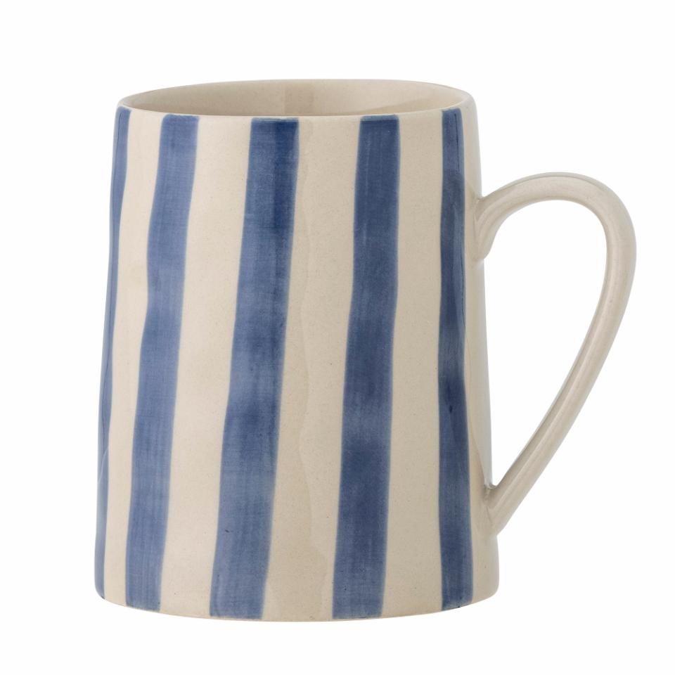 Bloomingville Begonia Striped Mug in Pink, Blue or Brown