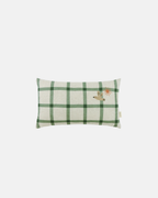 Nobodinoz Birds Linen Cushion in Green