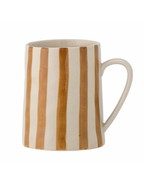 Bloomingville Begonia Striped Mug in various colours