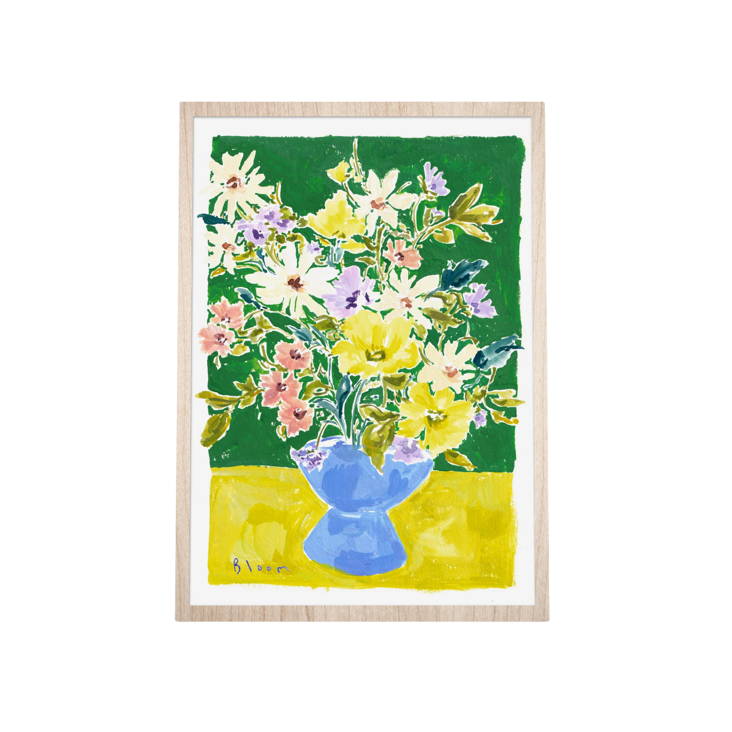 Rose Jocham Bloom Art Print in A4
