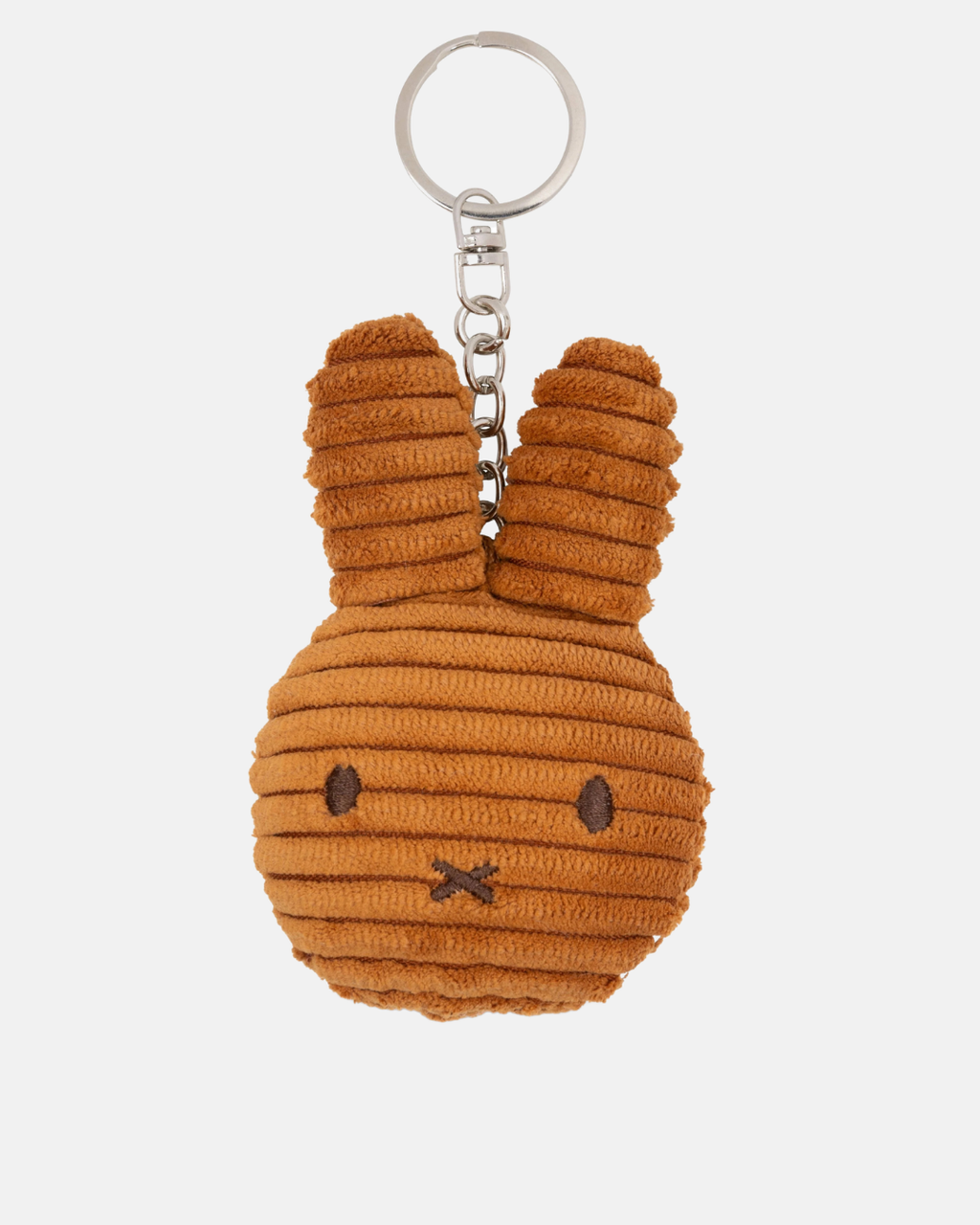 Miffy Flat Keyring Corduroy ECO in Cinnamon