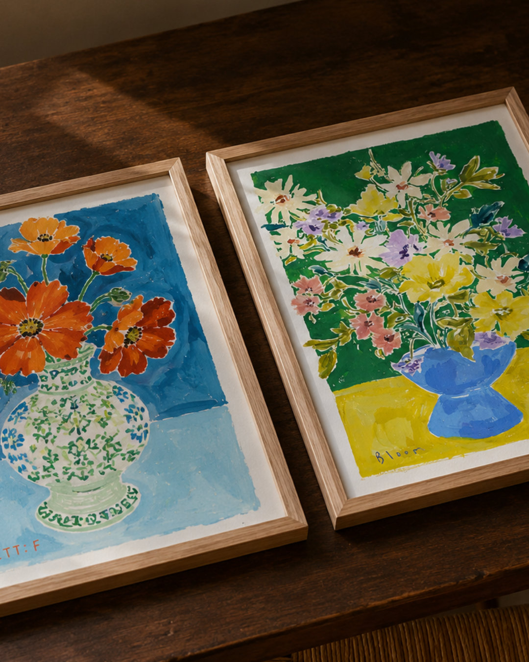 Rose Jocham Bloom Art Print in A4