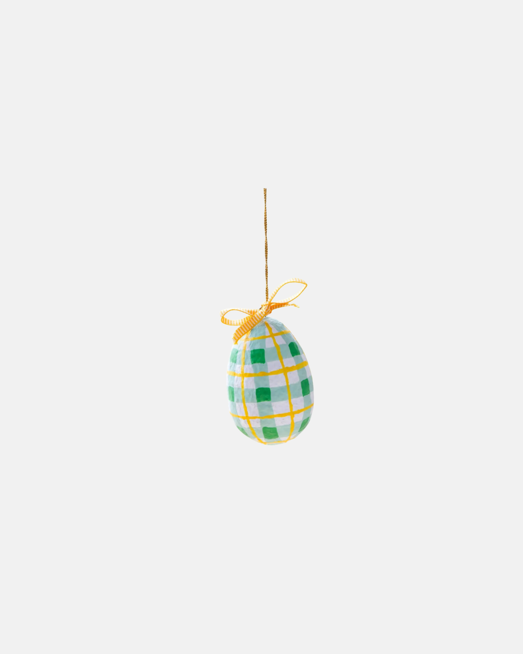 Talking Tables Easter Hanging Egg Decoration in Green and Yellow