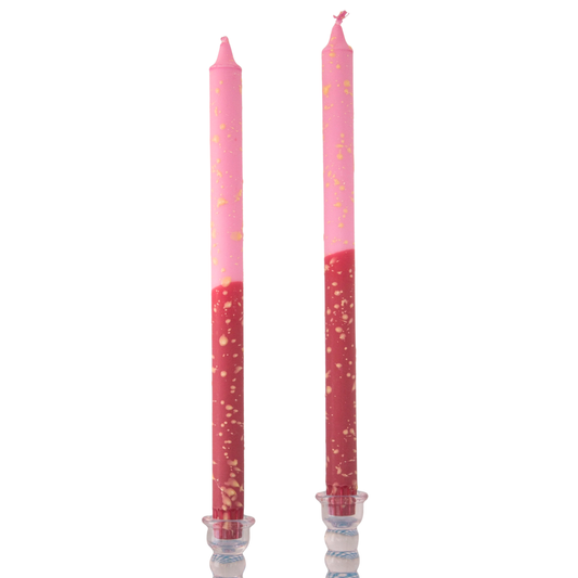 Nordtrice Ombre and Confetti 30cm Long Taper Candles