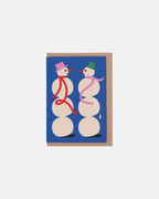 Snow Friends Christmas Card by Sue Doeksen
