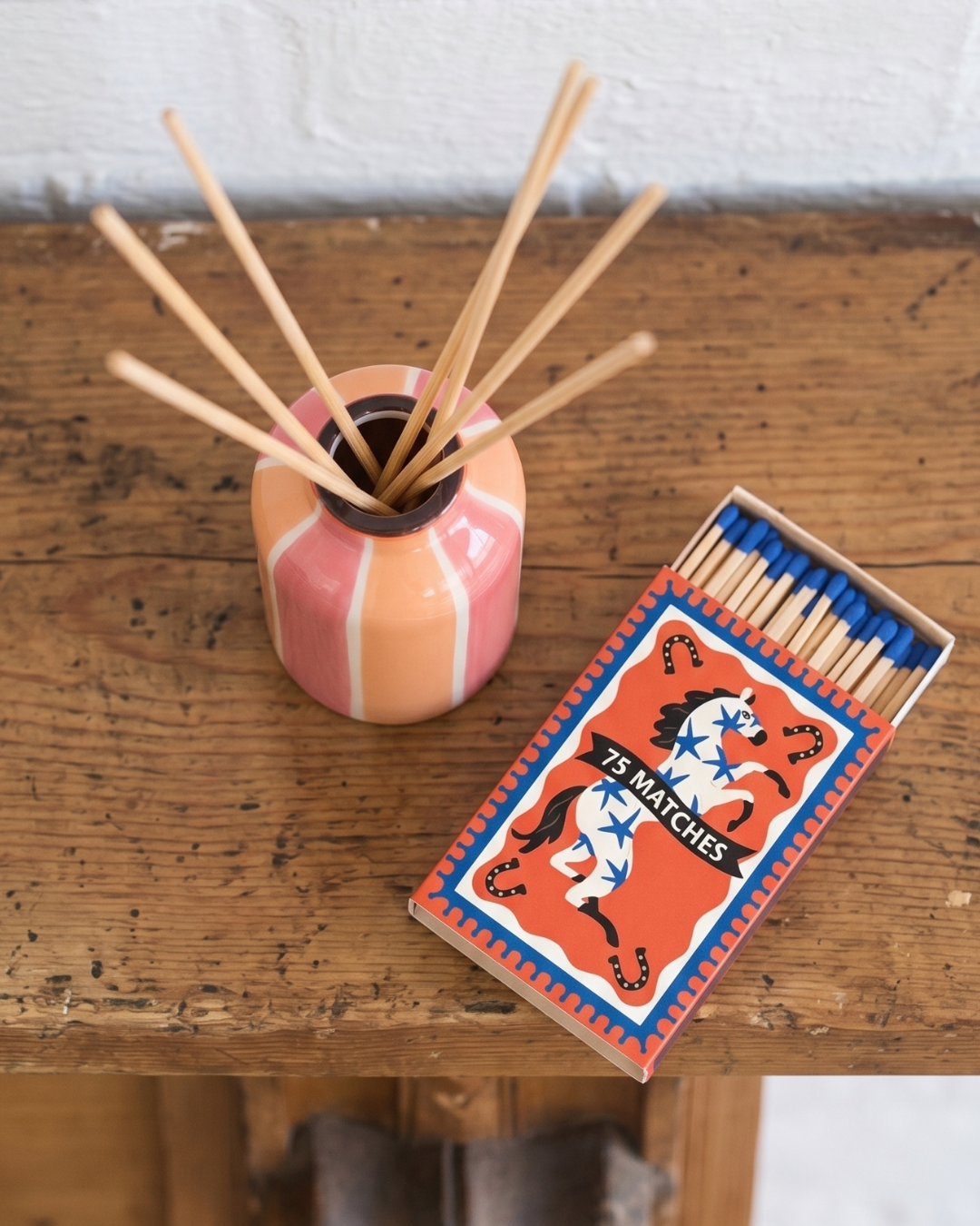 Designworks A Dopo Boxed Matches in Horse Blue
