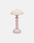 Addison Ross Bobbin Lacquer LED Rechargeable Lamp in Pale Pink