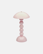 Addison Ross Bobbin Lacquer LED Rechargeable Lamp in Pale Pink