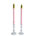 Pygmalion London Sweet Pea Eco-Friendly Dinner Candles Set of 2