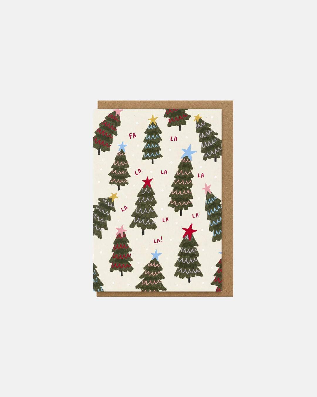 Kira Bolton Fa La La Christmas Card
