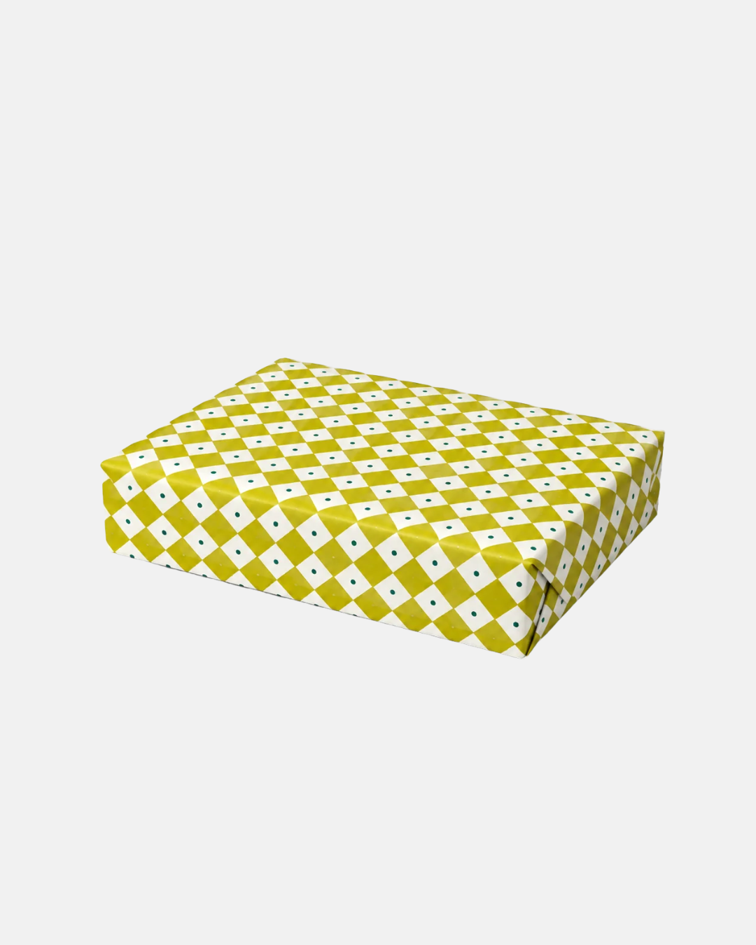 Heather Evelyn Green Mini Diamond Gift Wrap Sheet