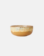 HKLIVING 70's Ceramic Tapas Bowl Mustard Yellow