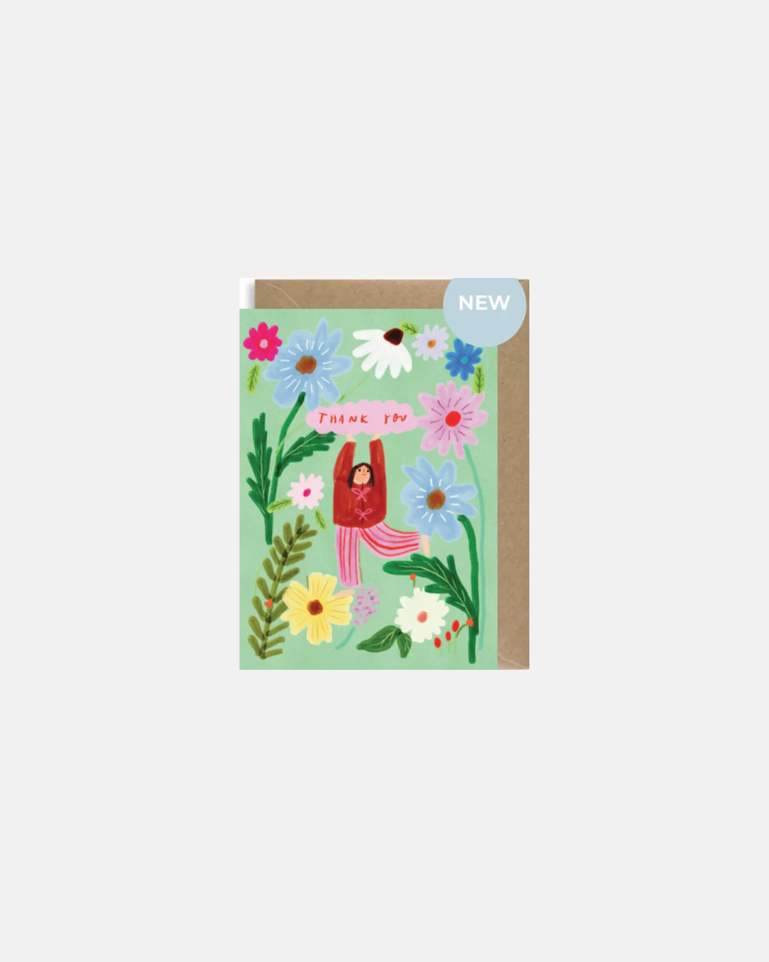 Martha Ratcliff Thank You Greeting Card