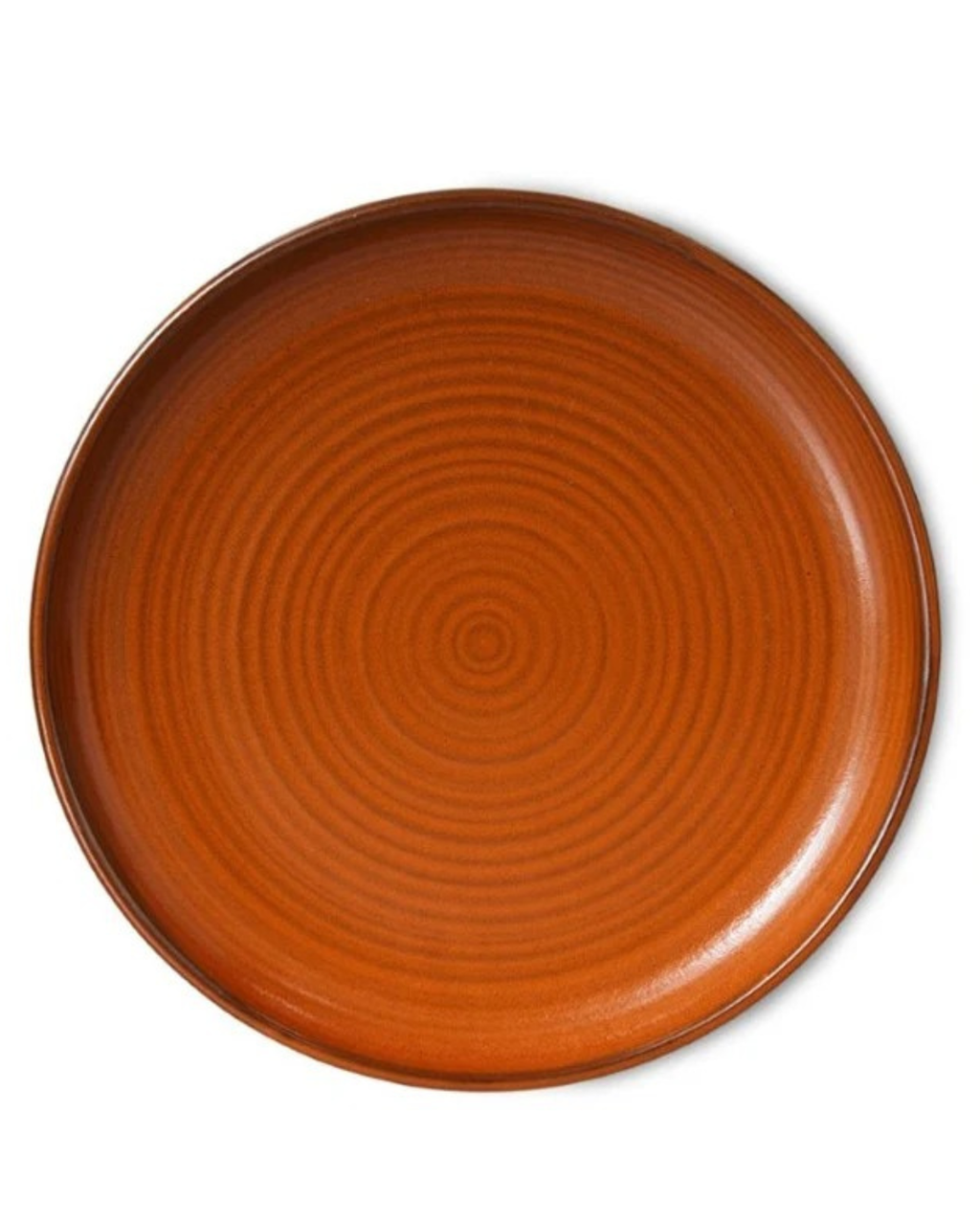 HKLIVING Chef Ceramics: Dinner Plate in Burnt Orange