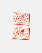 Kitty Kenda Happy Valentines Day Cat / Dog Cupid Greeting Card