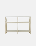 Bloomingville Salino Bobbin Console Firwood Table in White