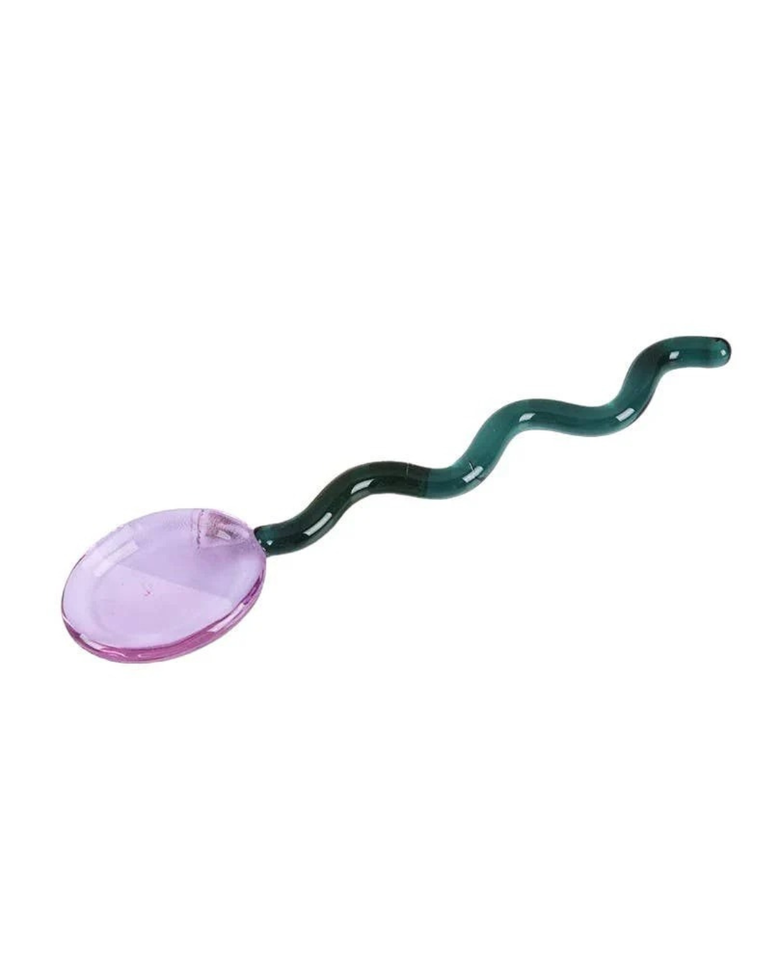 Ivore Group Coloured Glass Stirring Spoons in Various Colours