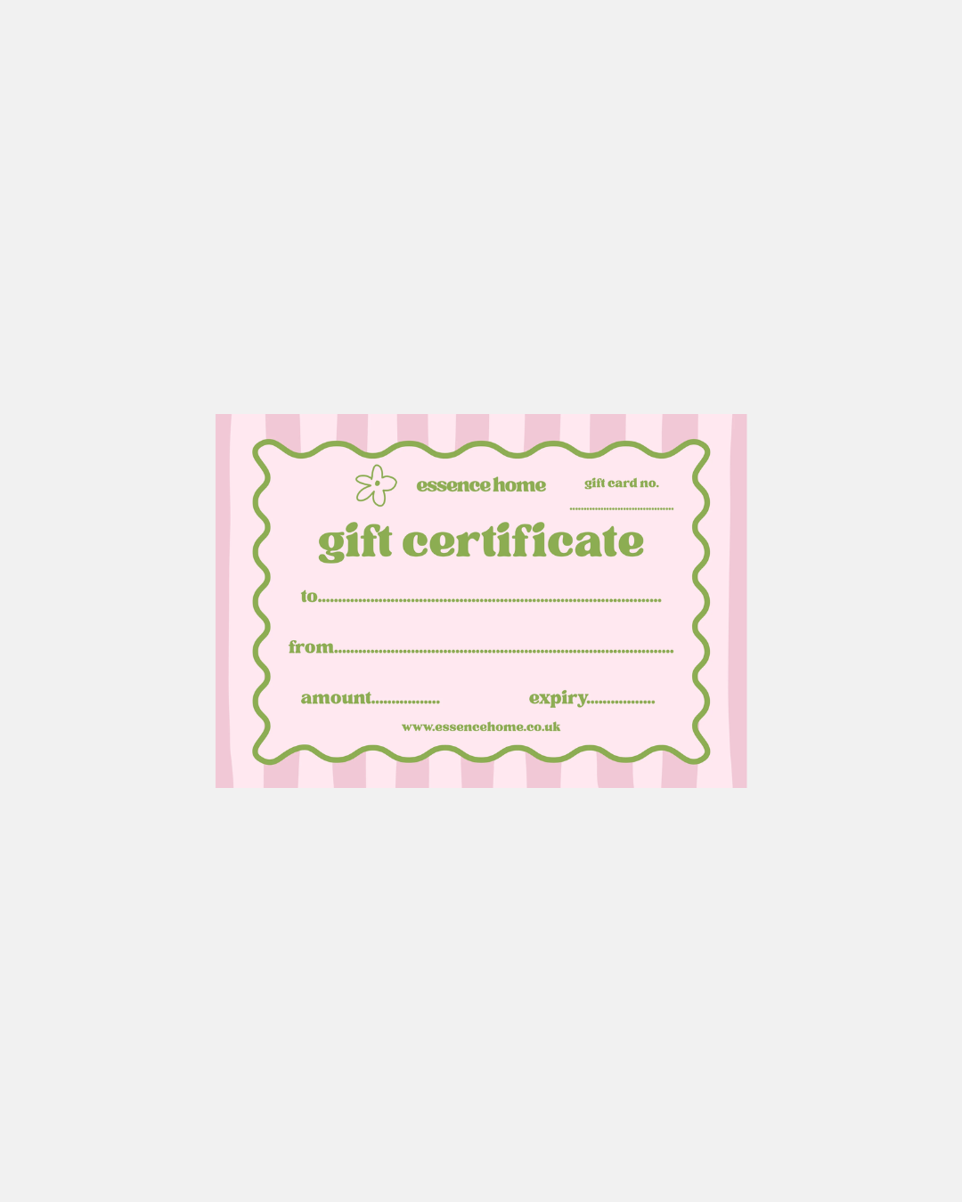 Essence Home Gift Card