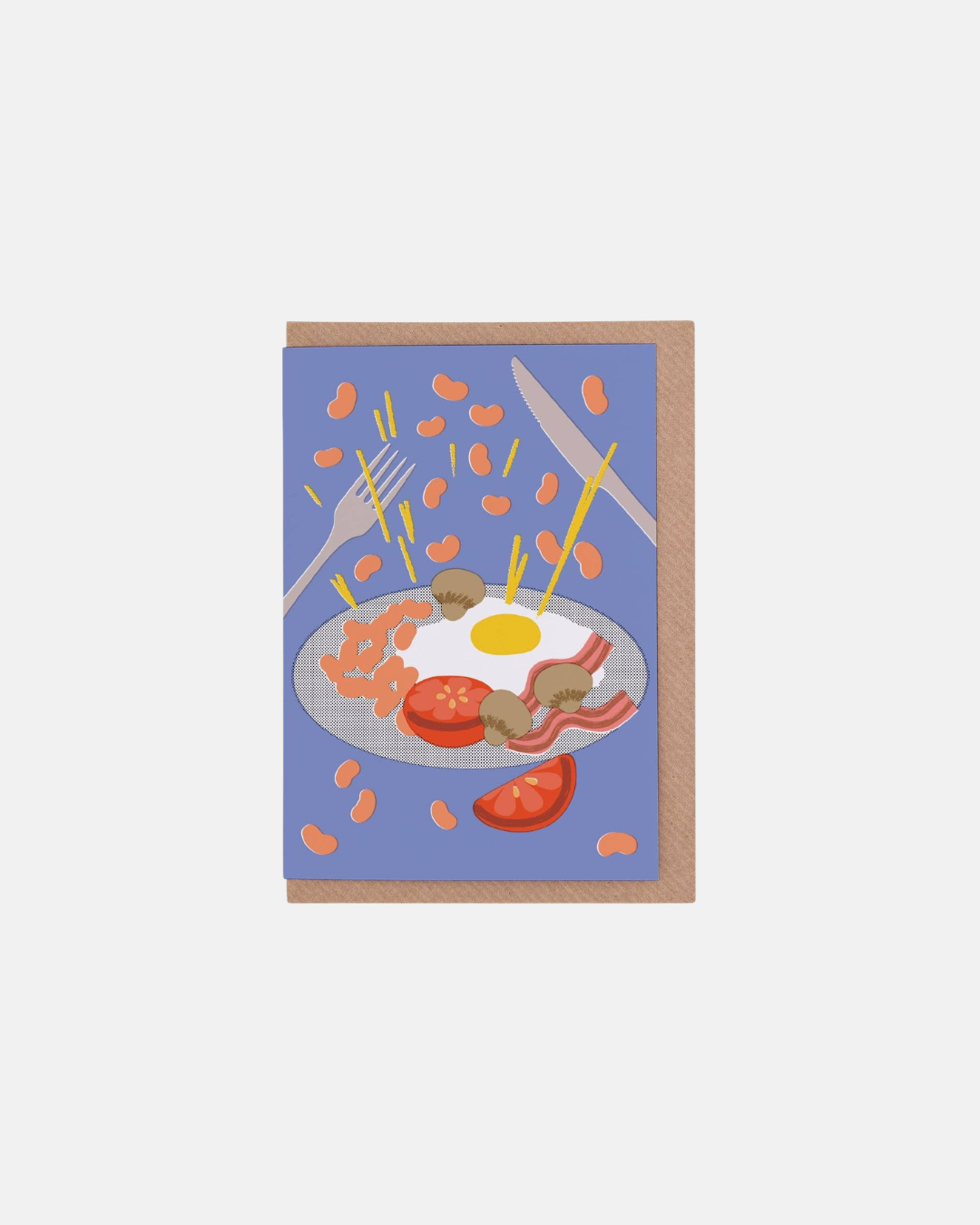 Elena Boils Breakfast Greeting Card