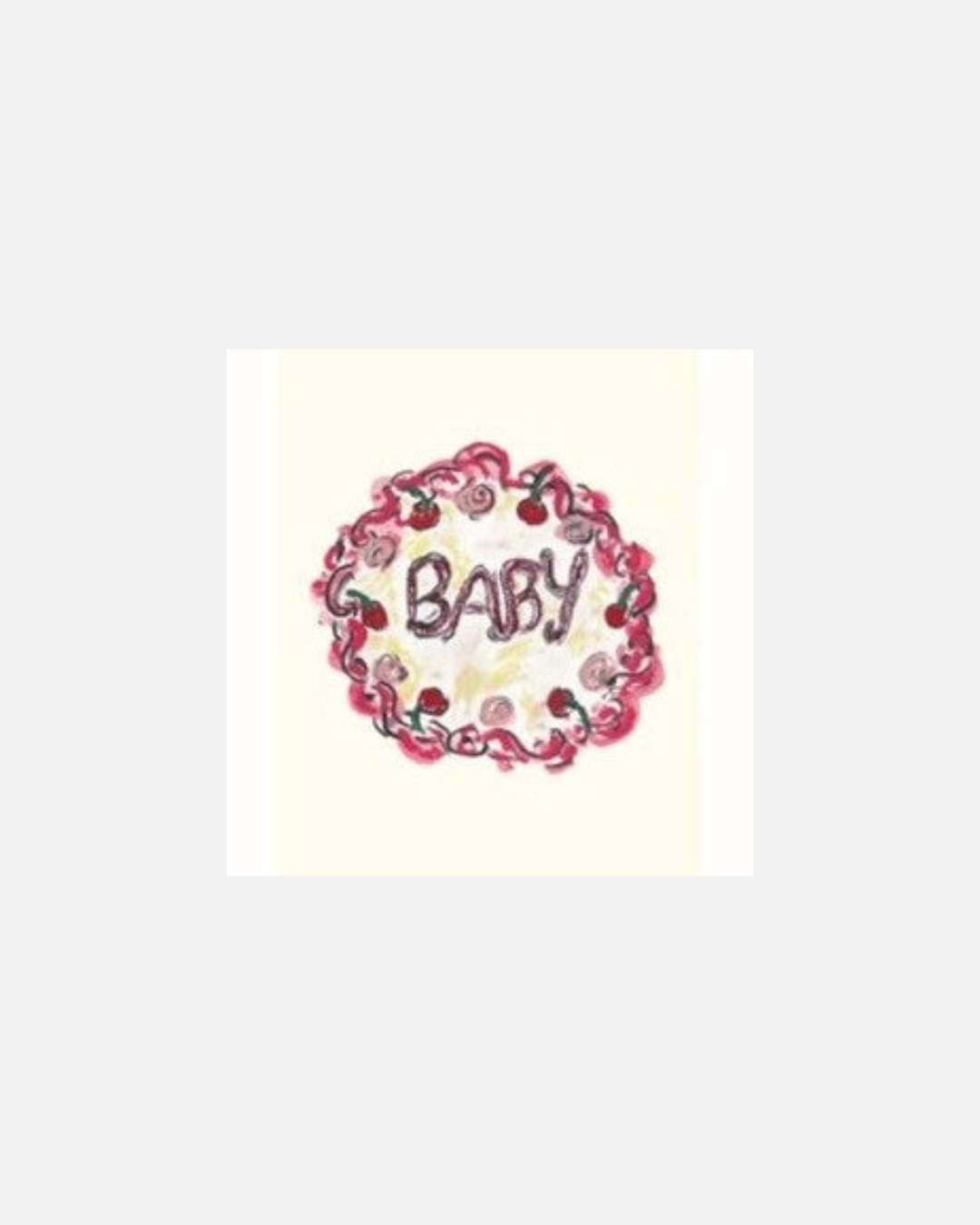 MaryAnna Emerson Baby Cake Greeting Card
