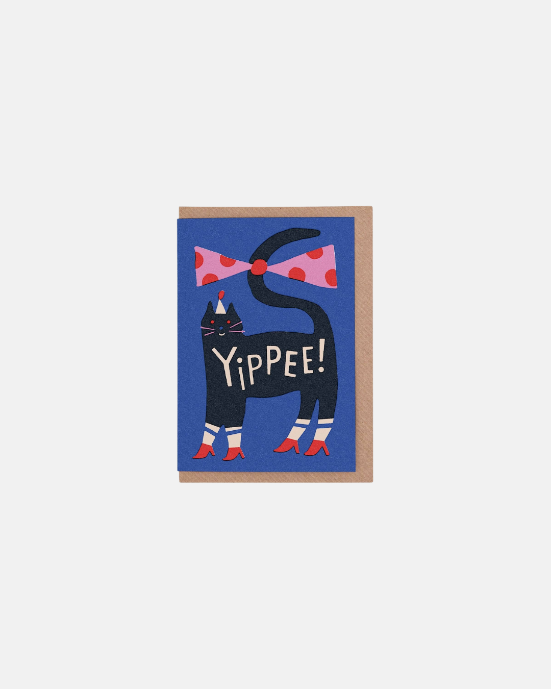 Sue Doeksen Party Cat Kids Birthday Card